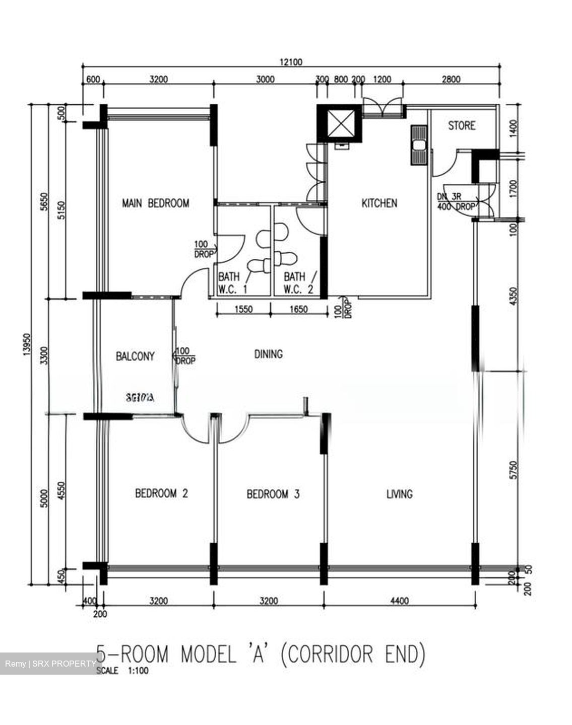 Blk 170 Bukit Batok West Avenue 8 (Bukit Batok), HDB 5 Rooms #566627401